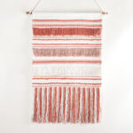 Handwoven Cotton Bayadere Wall Hanging