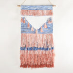 Handwoven Cotton Mediterranean Fringed Wall Hanging