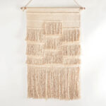 Handwoven Cotton Multi-Tasseled Wall Hanging