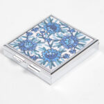 Die Cast Floral Pill Box