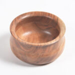 Acacia Wood Turned Bowl