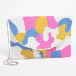Camouflage Pattern Multicolor Clutch Bag