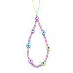 Color eye cell phone wristlet